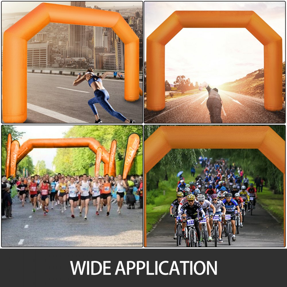 010569867342 - 20ft Durable Inflatable Arch for Events & Advertising