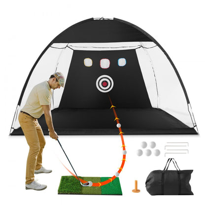 FL-05 - Versatile 10x7ft Golf and Sports Net for Family Fun
