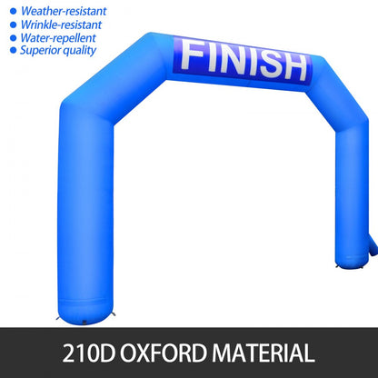 010541981923 - 15FT Blue Inflatable Arch for Outdoor Events