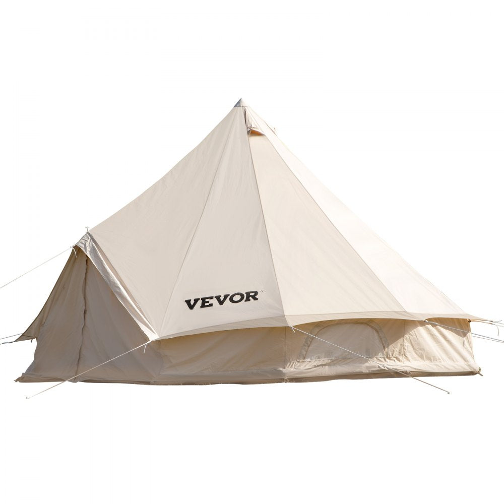 MGB-9833 - 5-8 Person 4-Season Waterproof Cotton Canvas Bell Tent