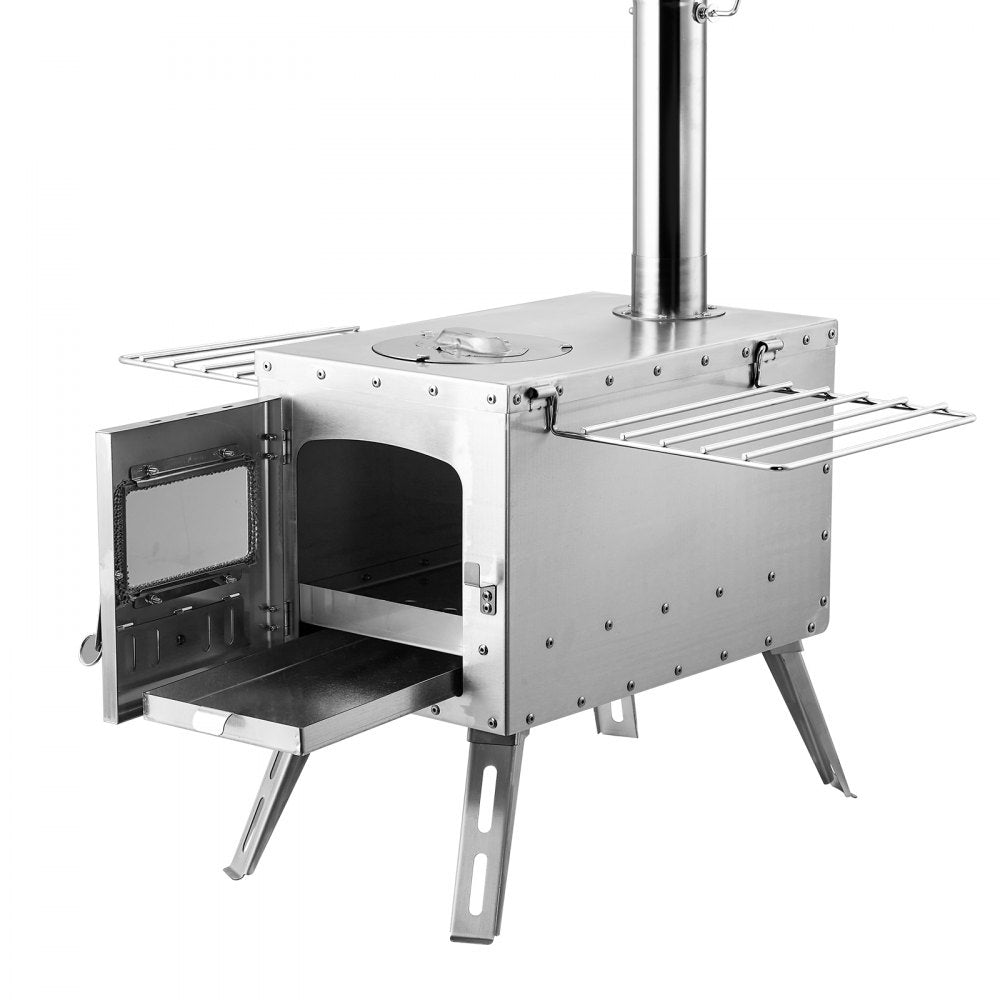 WMCPS03 - Portable 1646in³ Wood Stove for Camping, Cooking & Heating