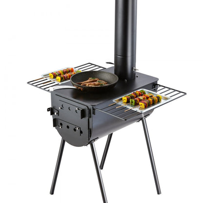 VOLD-002A - Versatile 54 lbs Portable Wood Stove for Camping & Cooking