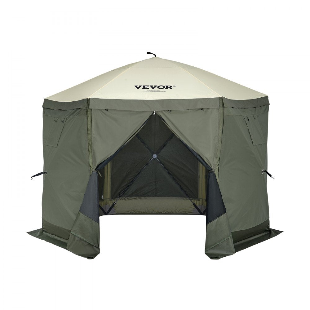 120918 - 10x10FT Waterproof Gazebo Tent for 6 People, Easy Pop-Up
