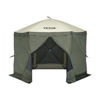 120918 - 10x10FT Waterproof Gazebo Tent for 6 People, Easy Pop-Up