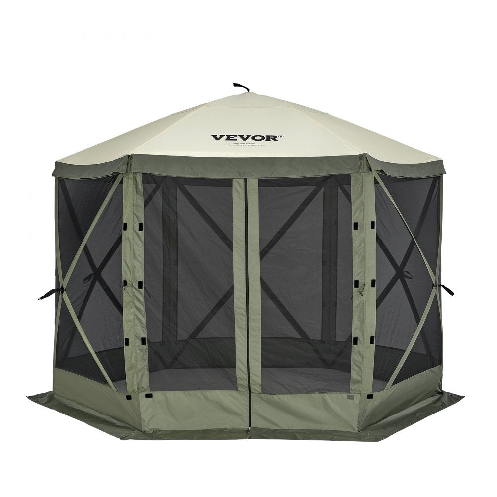 120918 - 10x10FT Waterproof Gazebo Tent for 6 People, Easy Pop-Up