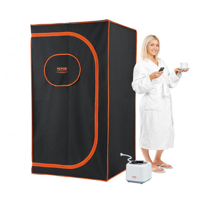 ML-6068-U - Portable 1000W Steam Sauna Tent for Home Spa Experience