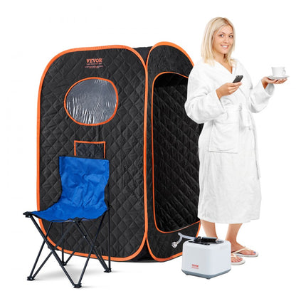 ML-6066-U - Compact Portable Steam Sauna Tent with Adjustable Heat & Timer