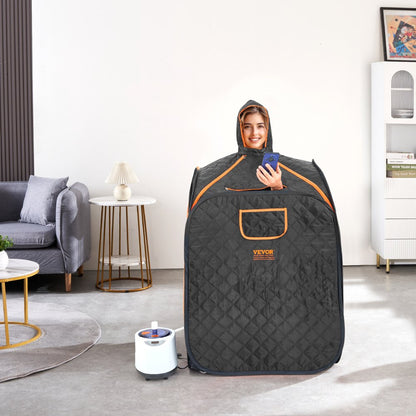 TY-XZ07 - VEVOR Portable Steam Sauna Tent for Relaxation and Detox Therapy