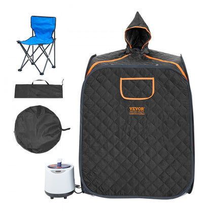 TY-XZ07 - VEVOR Portable Steam Sauna Tent for Relaxation and Detox Therapy