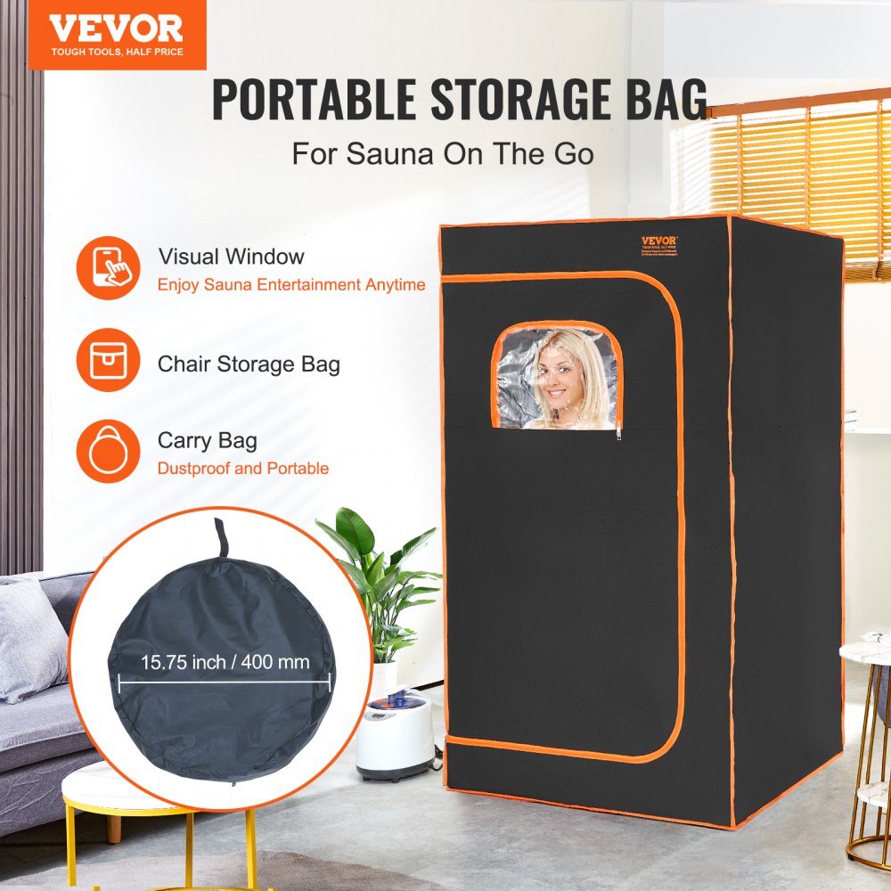 TY-XZ07 - VEVOR Portable Steam Sauna Tent for Ultimate Relaxation