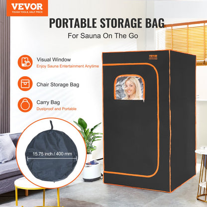 TY-XZ07 - VEVOR Portable Steam Sauna Tent for Ultimate Relaxation