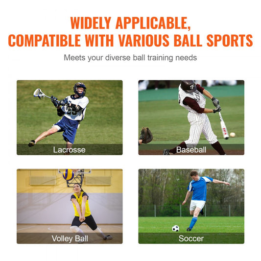 JH-401 - 4x7 ft VEVOR Lacrosse Rebounder for Skill Training