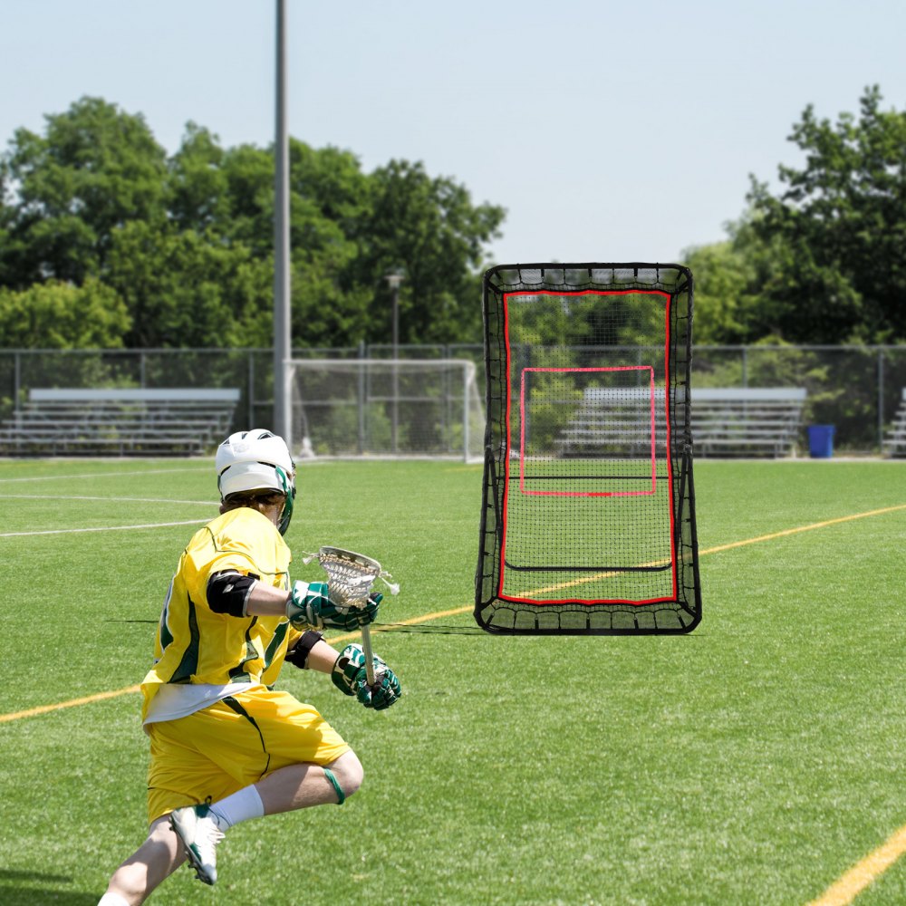 JH-401 - 4x7 ft VEVOR Lacrosse Rebounder for Skill Training