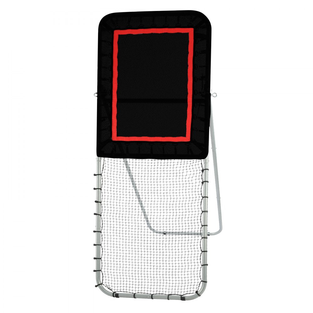 JH-401 - Durable 3x8 Ft Folding Lacrosse Rebounder with Push Button Design
