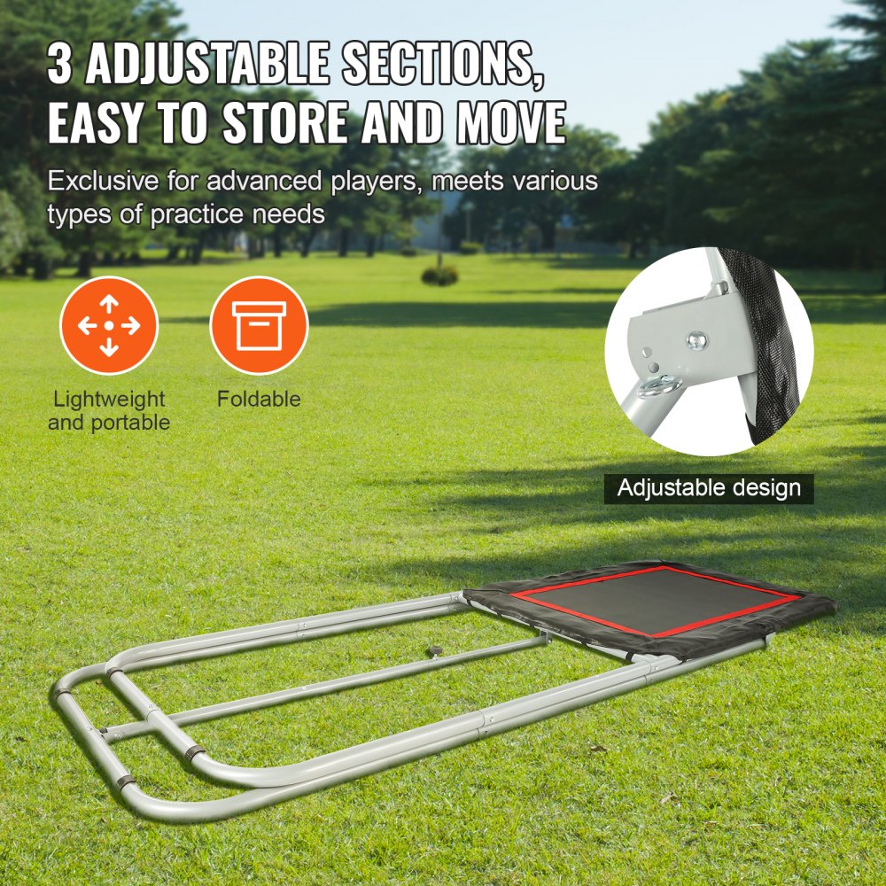 JH-403 - Durable 3x4 Ft Lacrosse Rebounder with Adjustable Angles