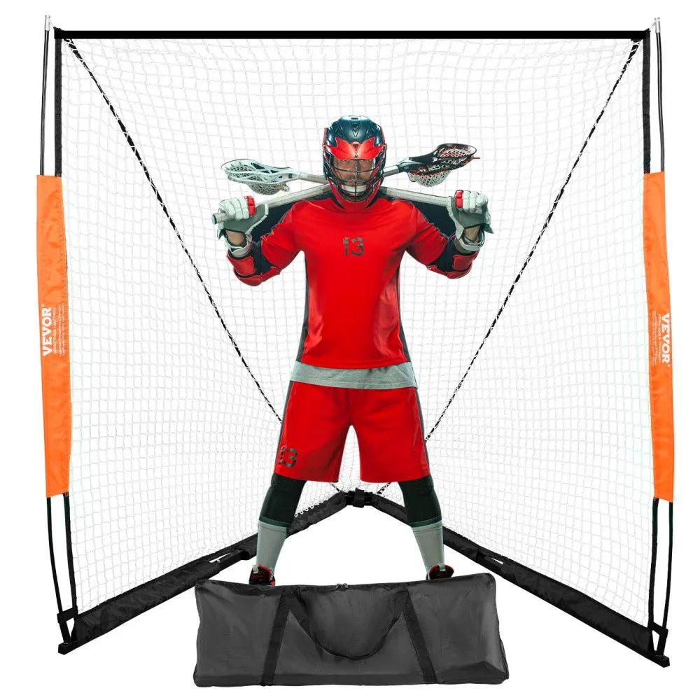 YC-SS-LCN005 - 6' Portable Lacrosse Goal with Easy Assembly and Storage Bag