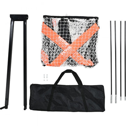 YC-SS-LCN005 - 6' Portable Lacrosse Goal with Easy Assembly and Storage Bag