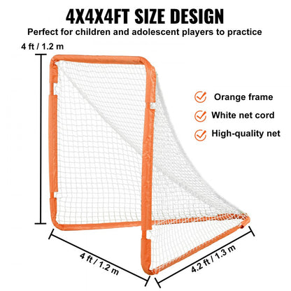 WB25101 - Youth Lacrosse Goal 4' x 4' for Backyard Training