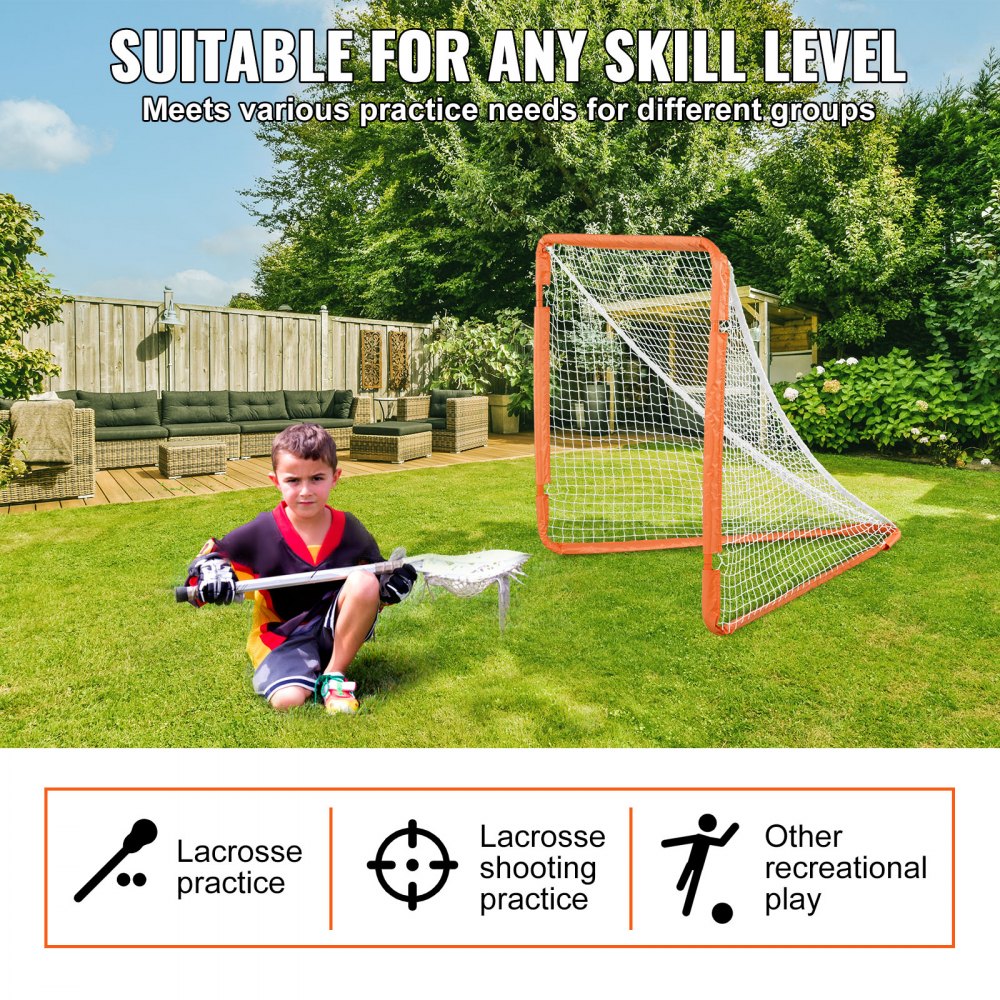 WB25101 - Youth Lacrosse Goal 4' x 4' for Backyard Training