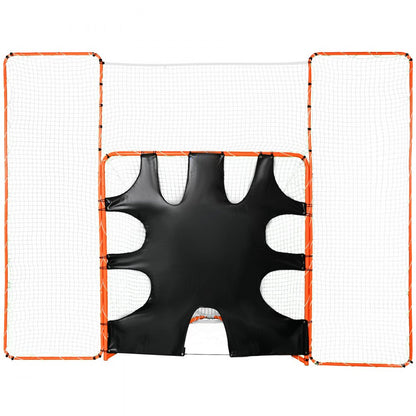 YC-SS-LCN003 - 12x9ft VEVOR Lacrosse Goal with Backstop & Target