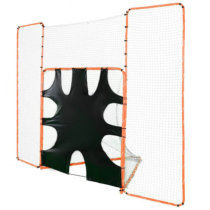 YC-SS-LCN003 - 12x9ft VEVOR Lacrosse Goal with Backstop & Target