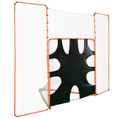 YC-SS-LCN003 - 12x9ft VEVOR Lacrosse Goal with Backstop & Target