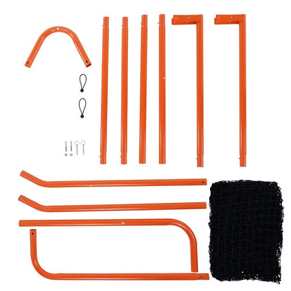 YC-SS-LCN001 - 6' Steel Lacrosse Goal with Carry Bag & Snap Assembly