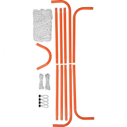 YC-SS-LCN002 - Portable 6' Lacrosse Goal with Steel Frame and Storage Bag
