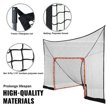 YC-SS-LCN004 - 12' x 9' Lacrosse Goal Backstop for Training Precision