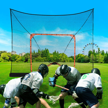 YC-SS-LCN004 - 12' x 9' Lacrosse Goal Backstop for Training Precision