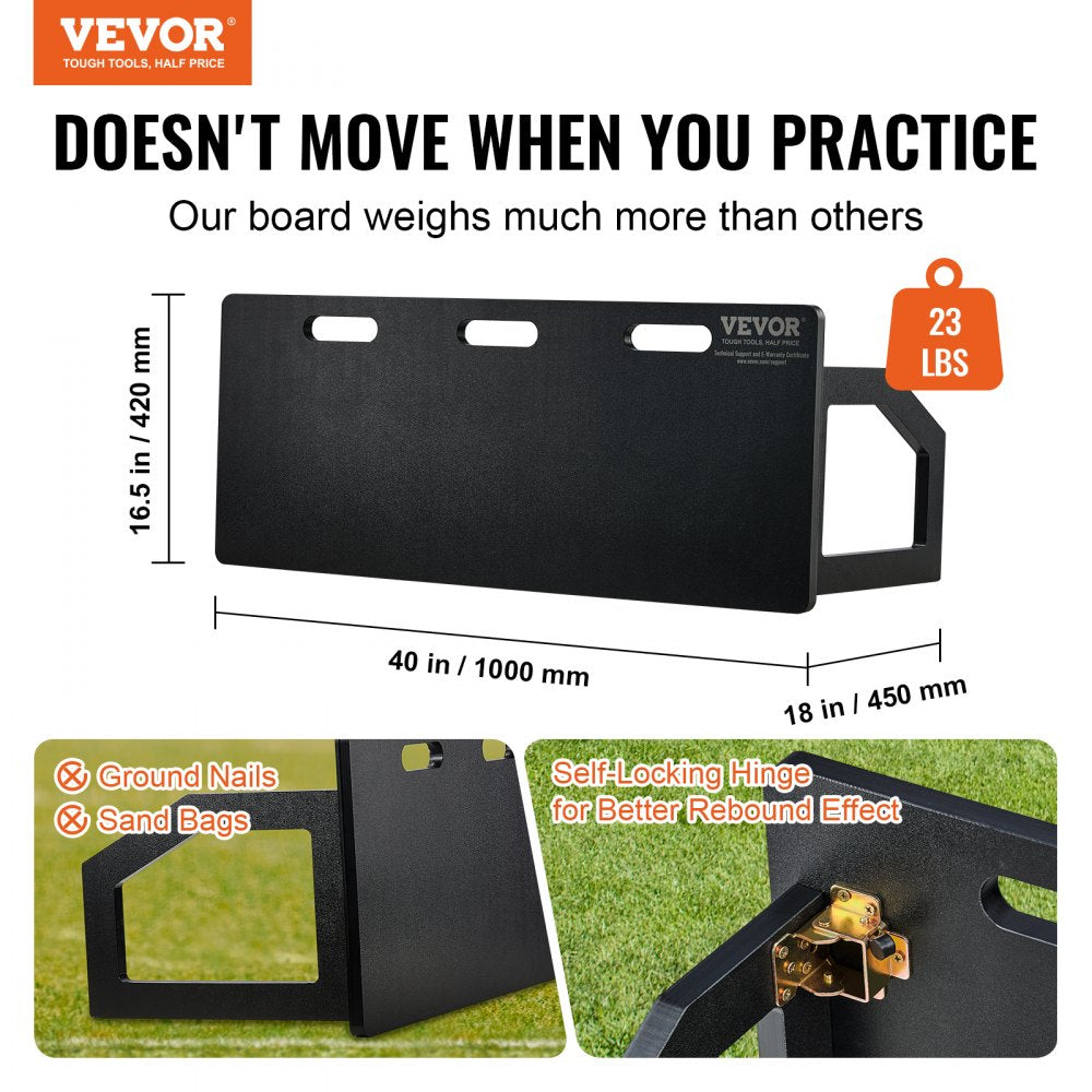YQ2023001 - 40" x 16" Durable Soccer Rebounder Board for All Ages