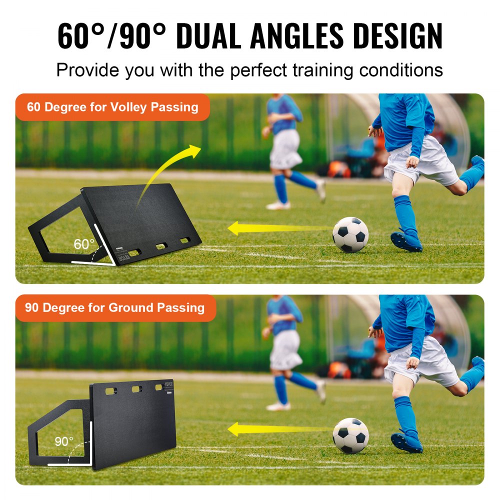 YQ2023002 - 45" VEVOR Soccer Rebounder Board for Skill Enhancement