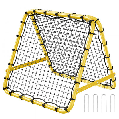 ZQHTW100 - Adjustable Dual-Sided Soccer Rebounder Net for Versatile Training
