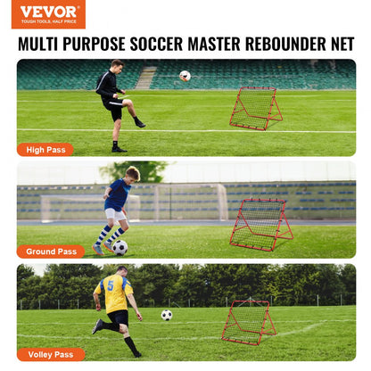 XH-04 - Adjustable 39" Soccer Rebounder Net for All Skill Levels