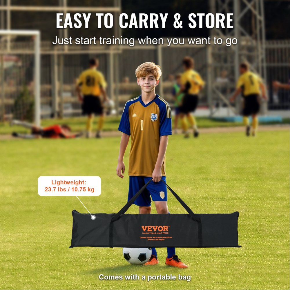 XH-03 - 12x6FT Durable Soccer Rebounder Net for Training