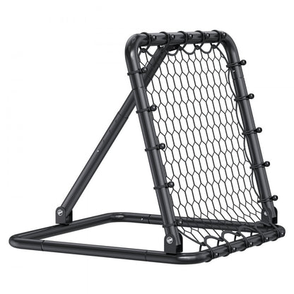 ZQHTW84 - Adjustable Soccer Rebounder with Iron Frame and Foldable Design