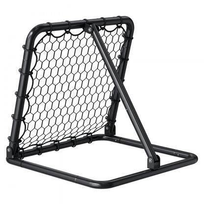 ZQHTW84 - Adjustable Soccer Rebounder with Iron Frame and Foldable Design