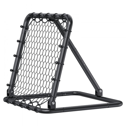 ZQHTW84 - Adjustable Soccer Rebounder with Iron Frame and Foldable Design