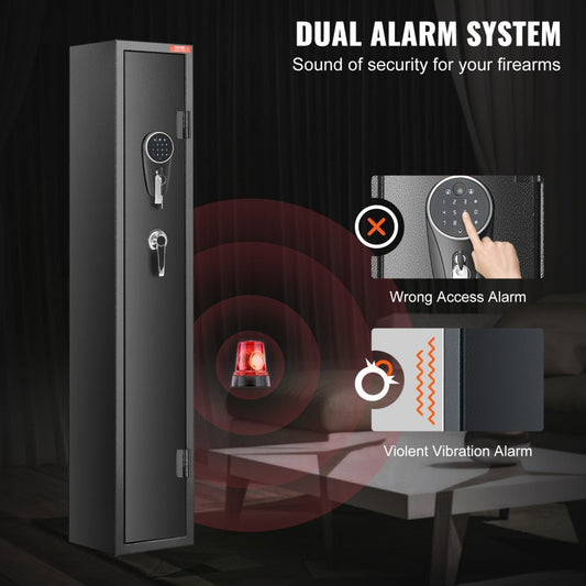 010756522925 - 3-Gun VEVOR Safe with Digital Lock & LED Light
