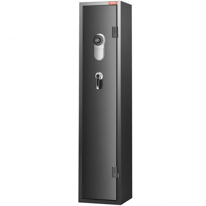 010270279596 - Compact Steel Gun Safe with Fingerprint Lock & LED Light