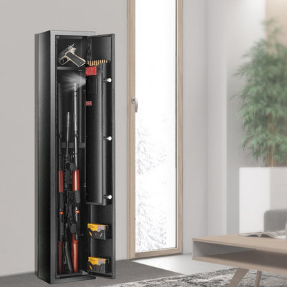 010370998781 - Durable 3-Gun Safe with Digital Lock and Quick Access Features