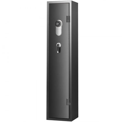 010197958943 - VEVOR 5-Gun Safe with Fingerprint Lock & LED Light, Quick Access