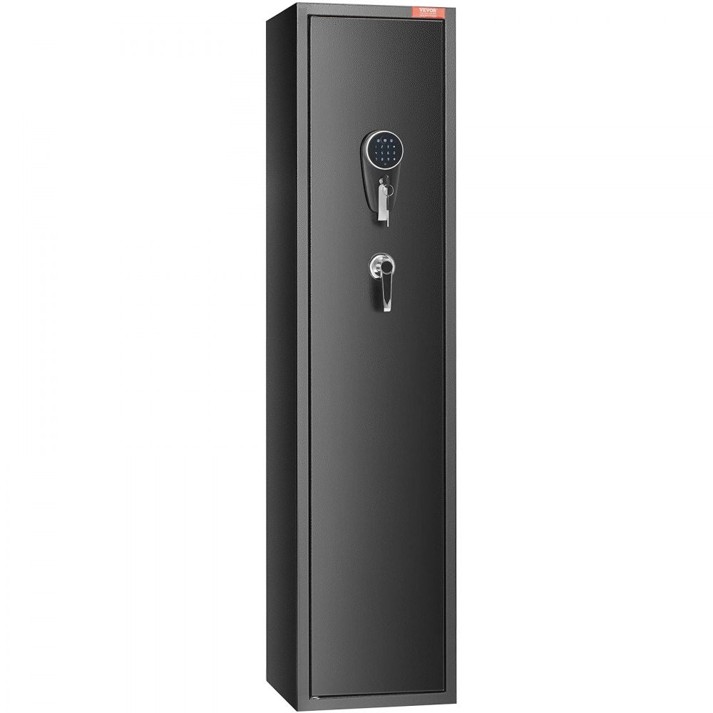 010488006795 - 5-Rifle Steel Gun Safe with Touchscreen Lock & LED Light