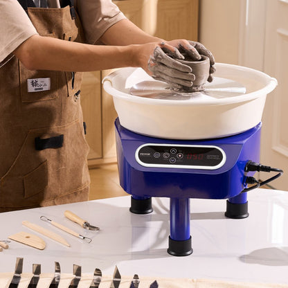 YT-10 - VEVOR 11" Pottery Wheel with Direct-Drive Motor and LCD Control