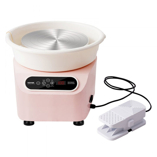YT-28 - 11" Electric Pottery Wheel with LCD Screen and Foot Pedal