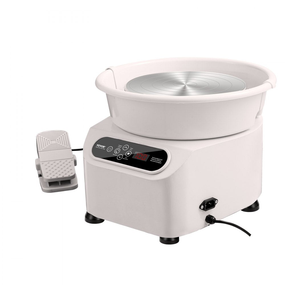 YT-37 - 11-Inch VEVOR Pottery Wheel with LCD Control & Foot Pedal