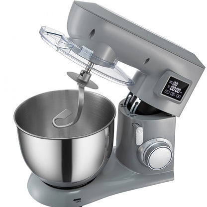 SM-1571NL - 7.4Qt 450W Tilt-Head Stand Mixer with LCD & 3 Attachments