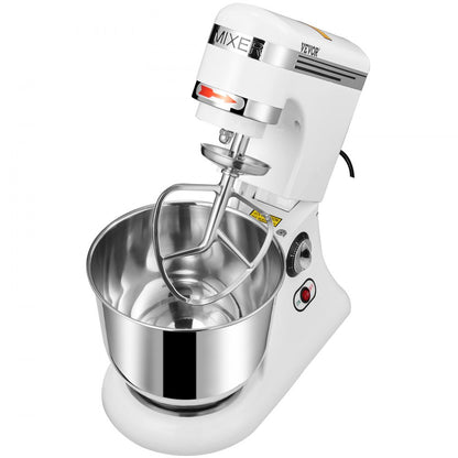 SM-1507L - 600W 7.4Qt Tilt-Head Stand Mixer with 3 Attachments