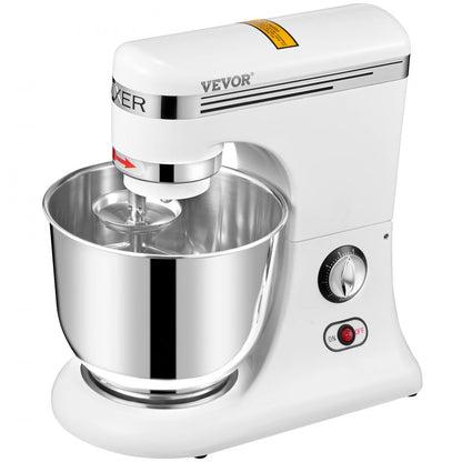SM-1507L - 600W 7.4Qt Tilt-Head Stand Mixer with 3 Attachments