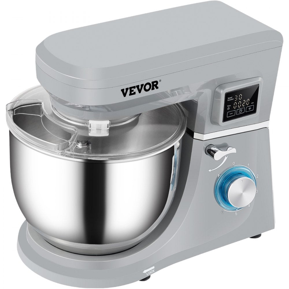 SM-1507L - 7.4 Qt SKYSHALO Stand Mixer with 660W Motor & LCD Control